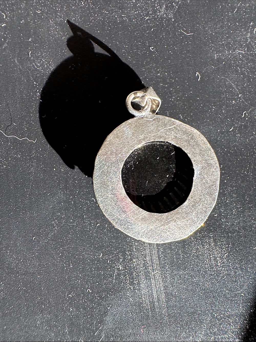 Triplet Opal .925 sterling silver necklace - Picture 3 of 8